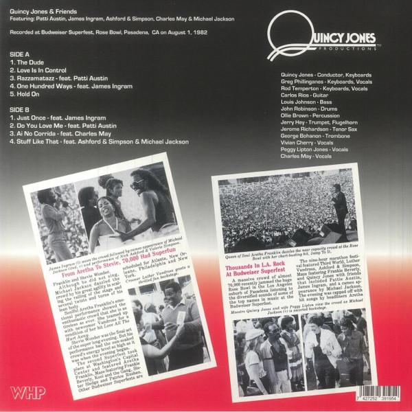 Quincy Jones - August 1, 1982 Pasadena, Rose Bowl - Lp