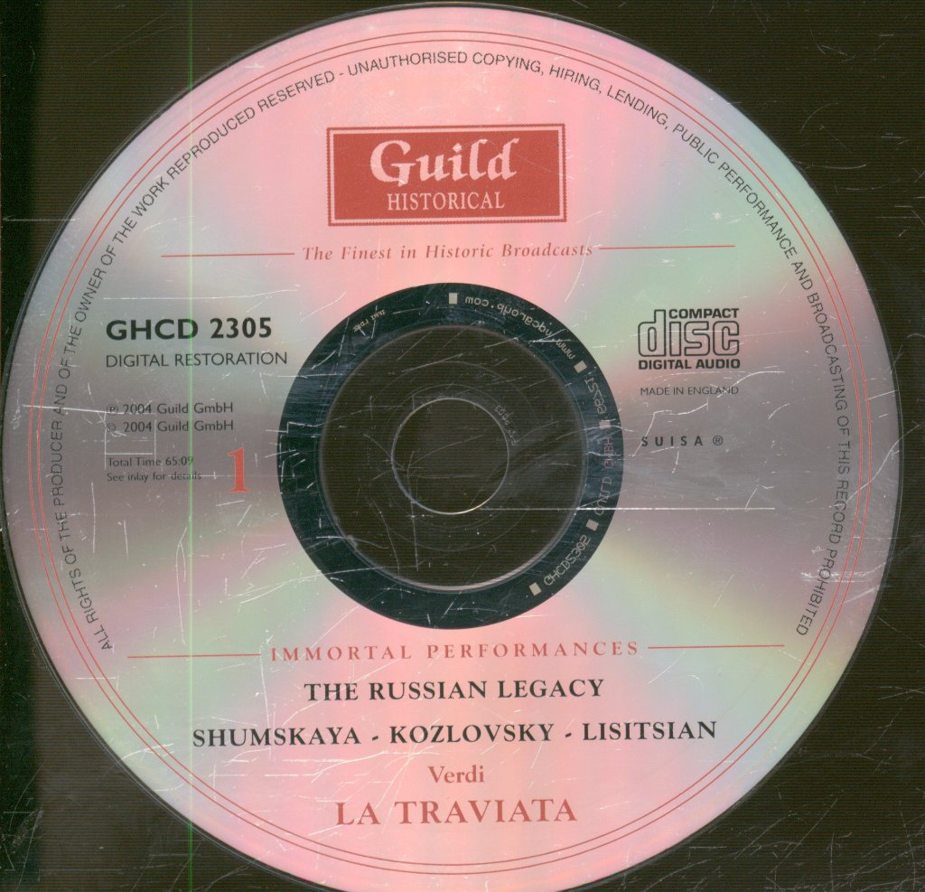 USSR State Symphony Orchestra, Alexander Ivanovich Orlov - Verdi - La Traviata - Double Cd