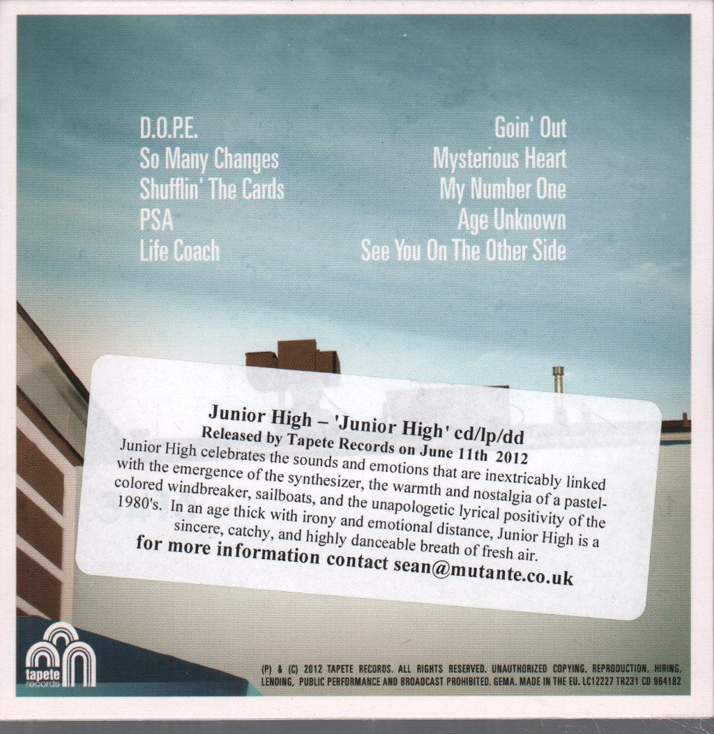 junior high - Junior High - Cd