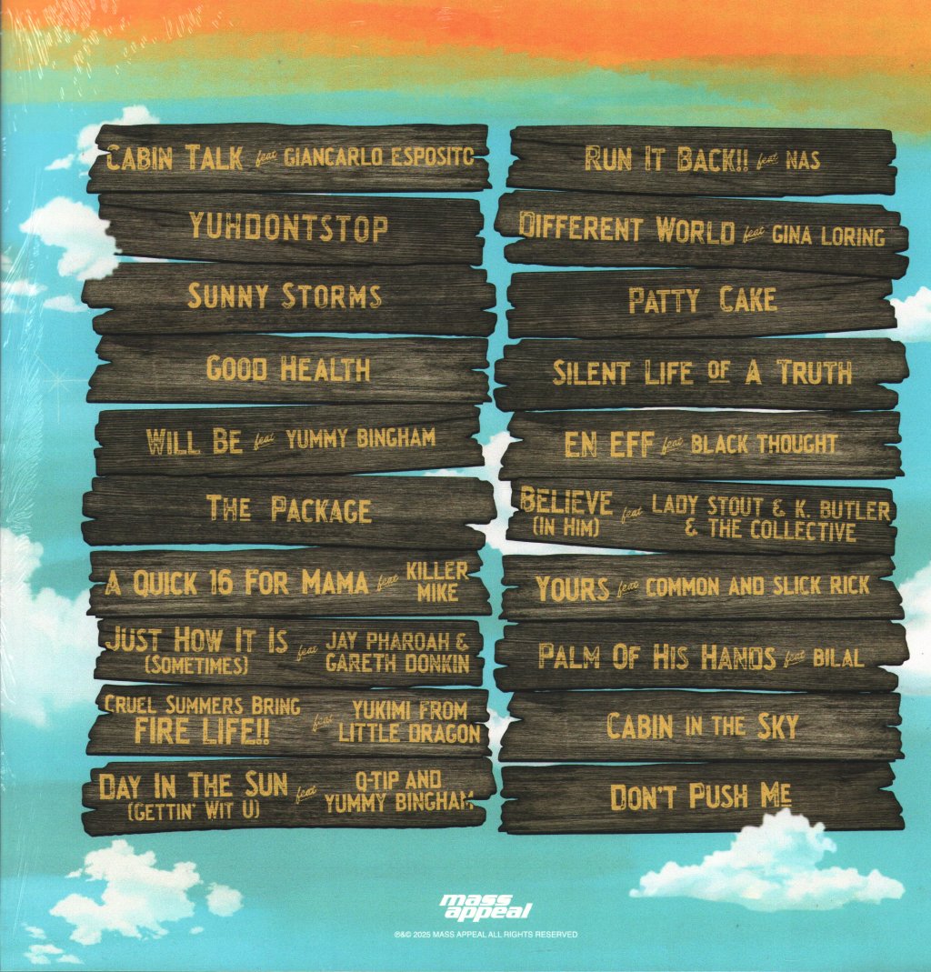 De La Soul - Cabin In The Sky - Double Lp