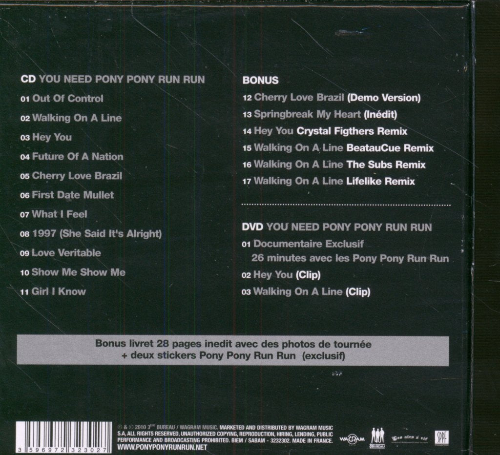 Pony Pony Run Run - You Need Pony Pony Run Run - Cd/Dvd