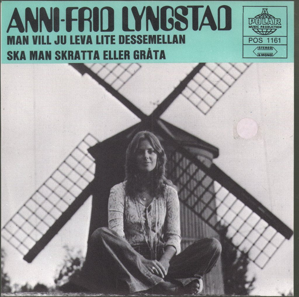 Anni Frid Lyngstad - Man Vill Ju Leva Lite Dessemellan / Ska Man Skratta Eller Gråta - 7 Inch