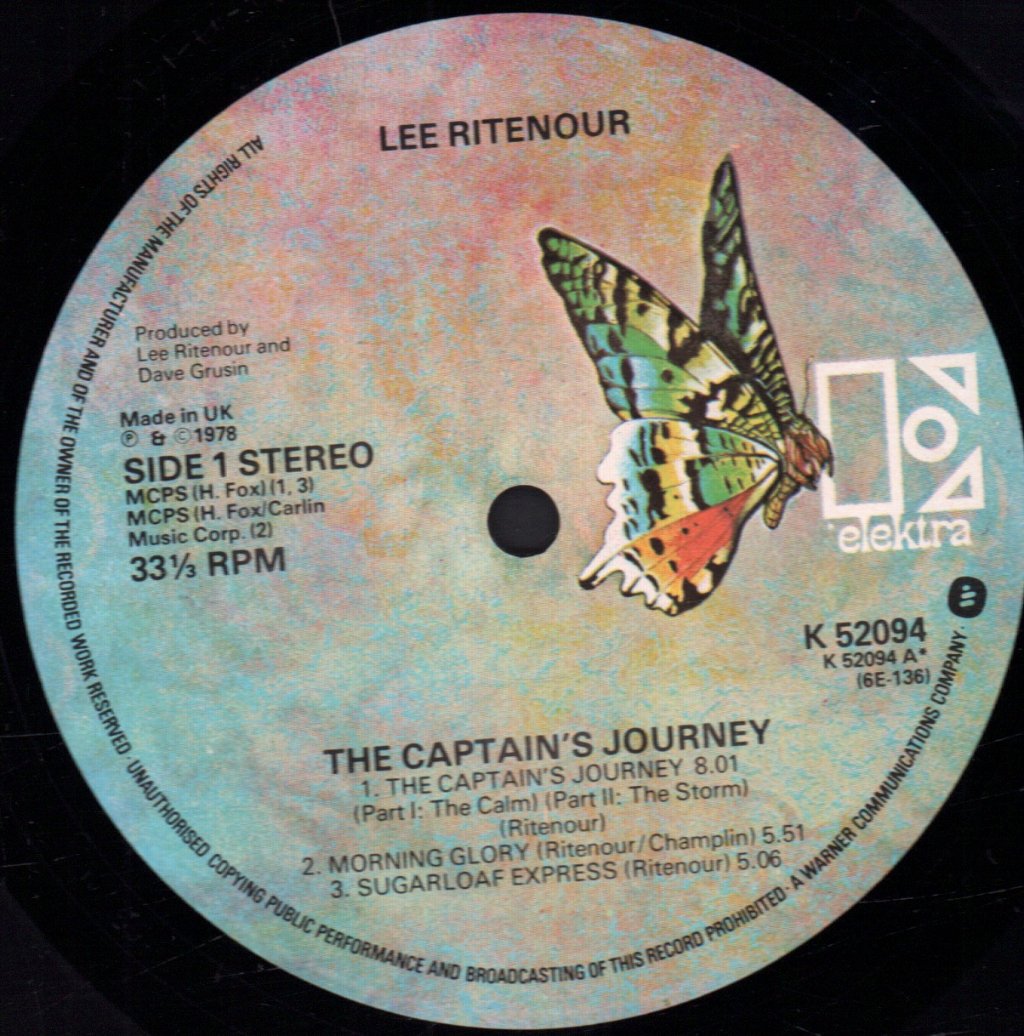 Lee Ritenour - Captain's Journey - Lp