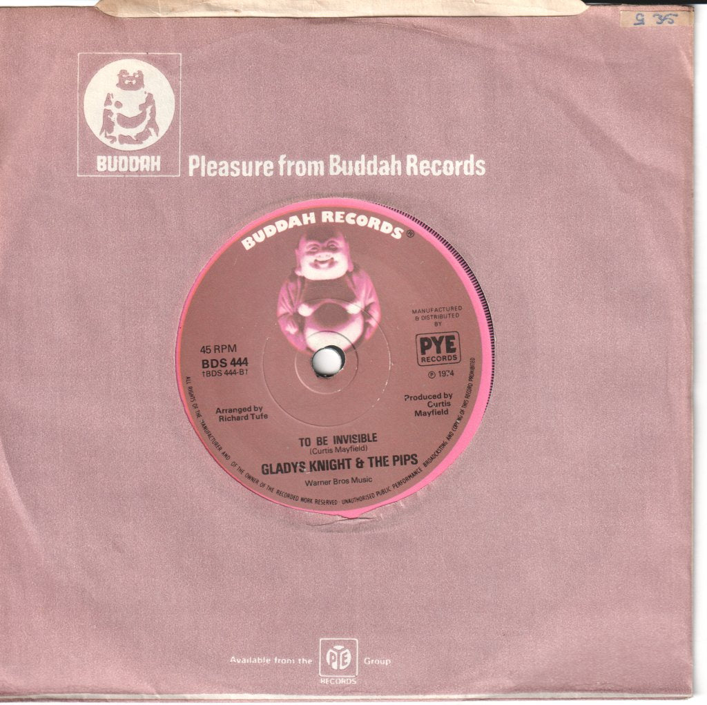 Gladys Knight And The Pips - Midnight Train To Georgia - 7 Inch