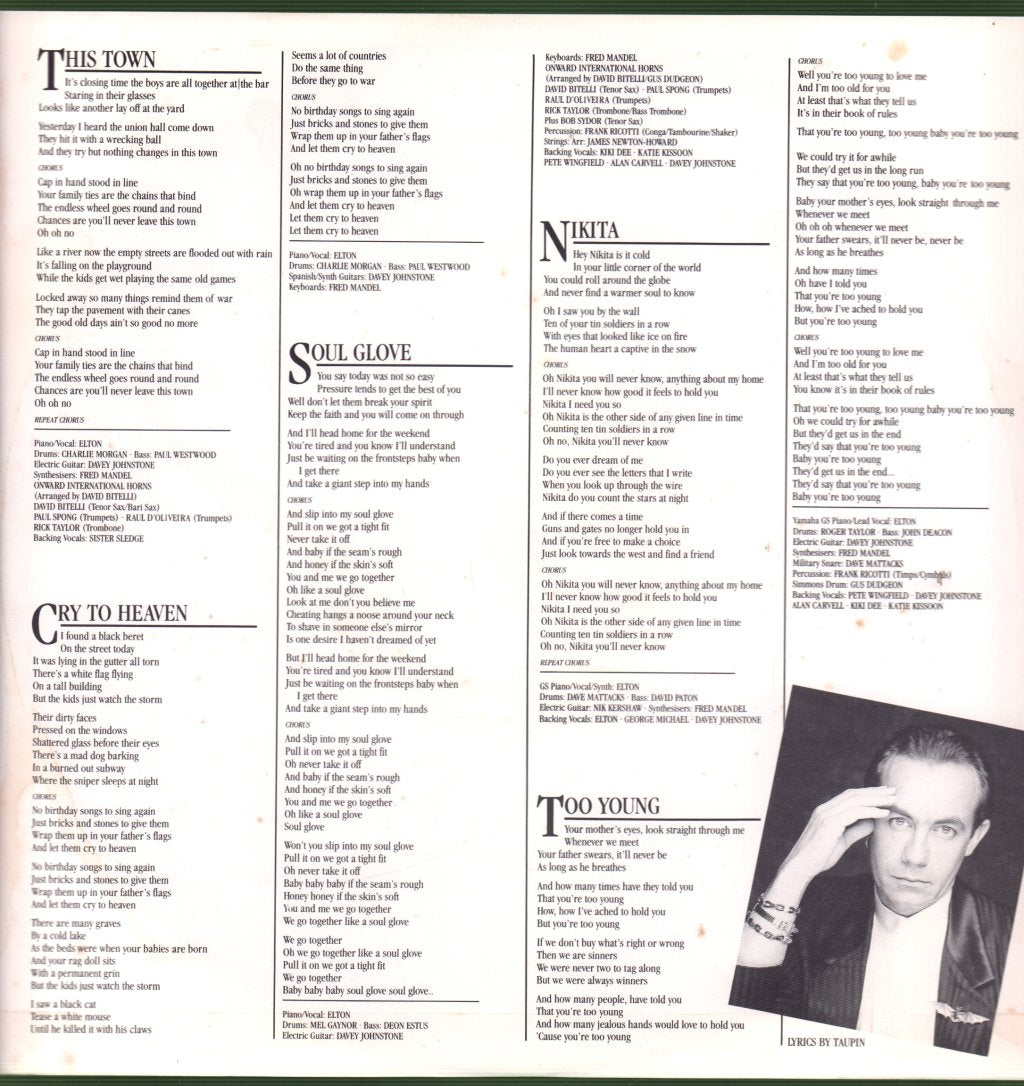 Elton John - Ice On Fire - Lp