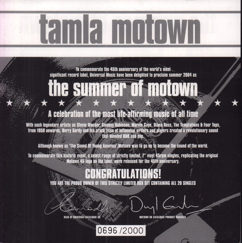 Various Artists - Tamla Motown 45 - 7 Inch Set