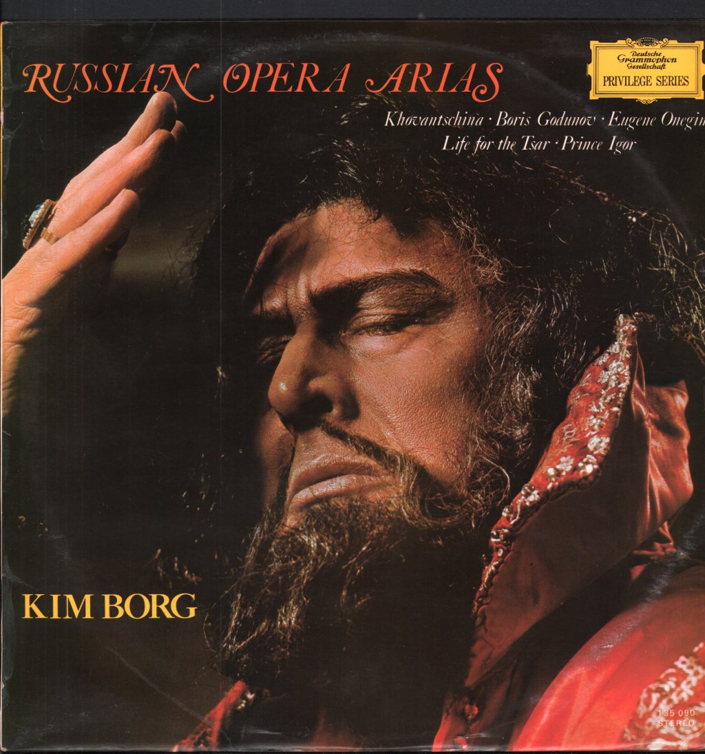Kim Borg - Russian Opera Arias - Lp
