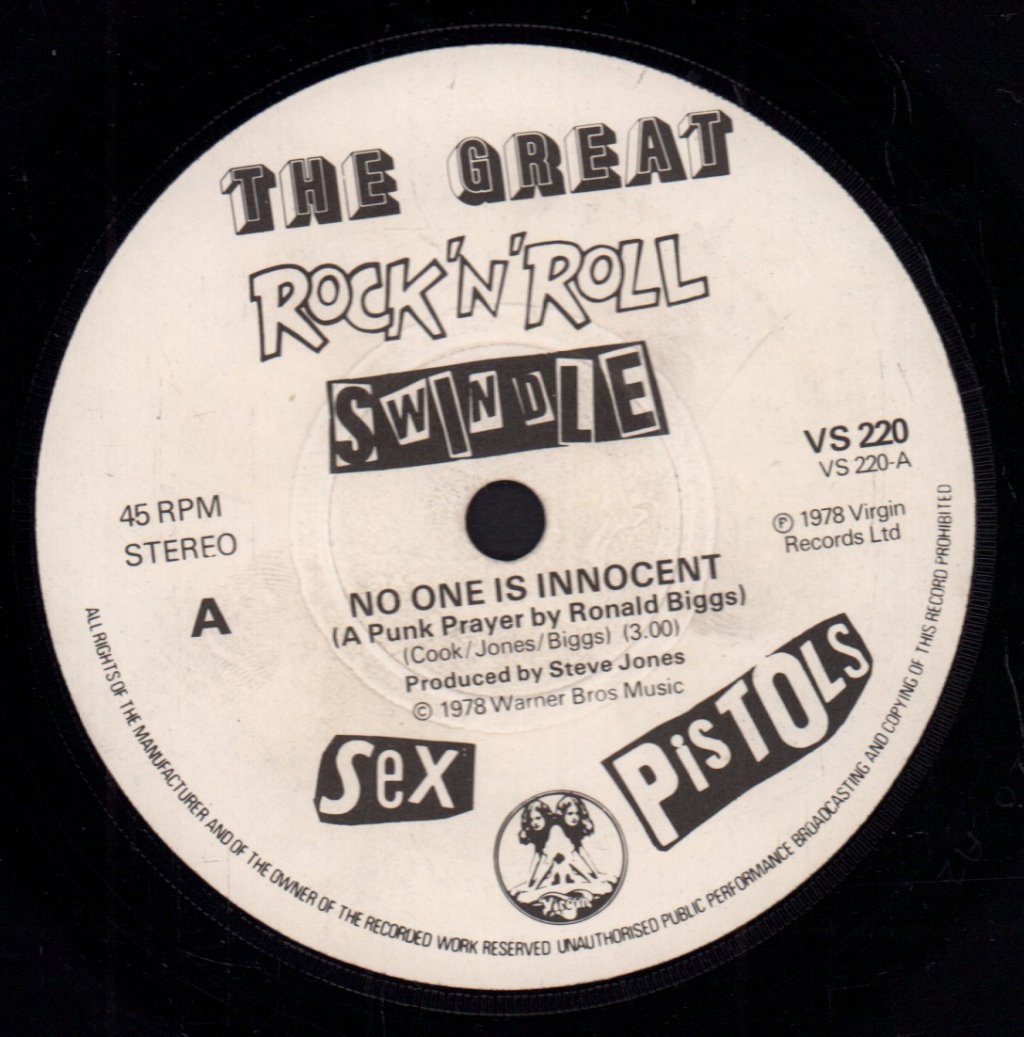 Sex Pistols - No One Is Innocent - 7 Inch