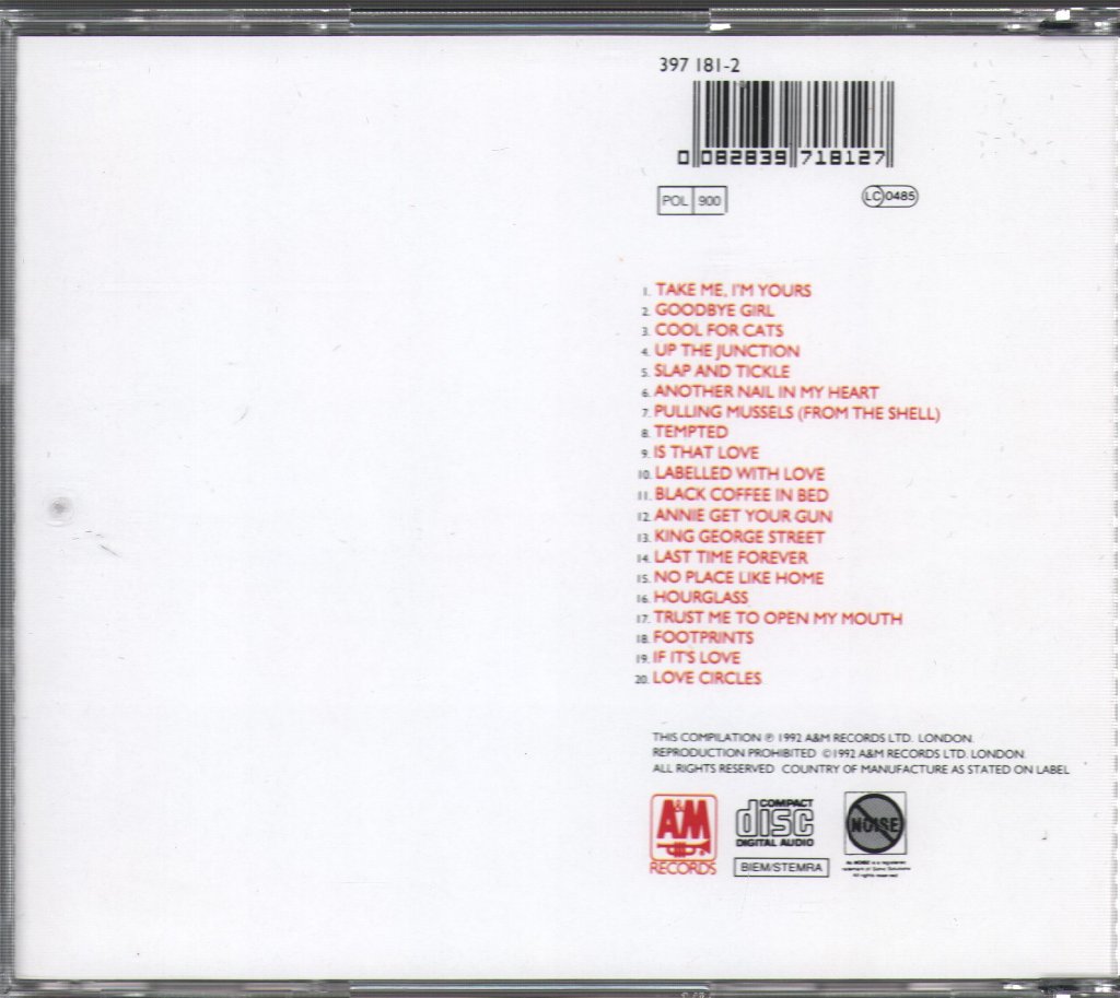 Squeeze - Greatest Hits - Cd