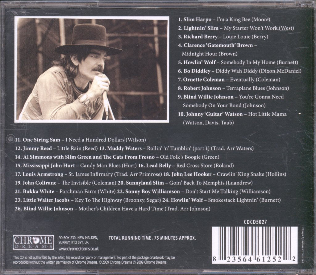 Various Artists - Captain Beefheart's Jukebox (The Songs That Inspired The Man) - Cd