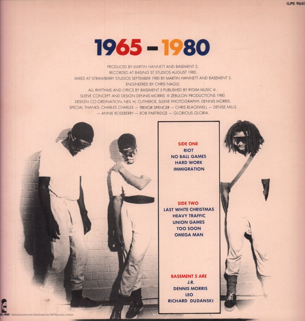 Basement 5 - 1965-1980 - Lp