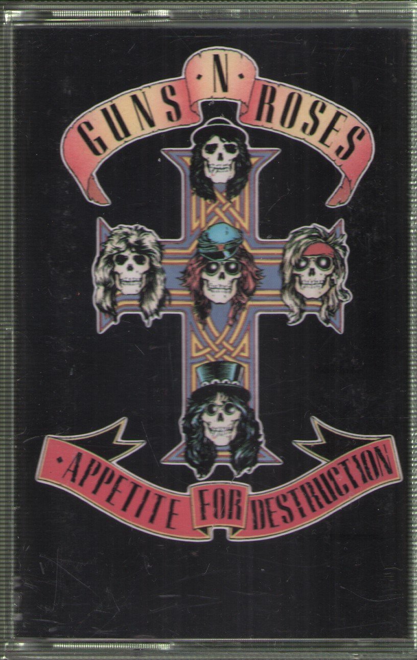 Guns N' Roses - Appetite For Destruction - Cassette