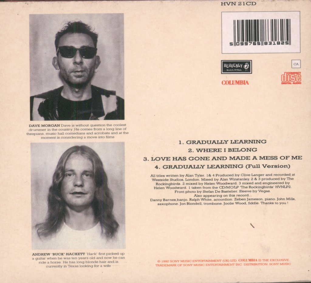 Rockingbirds - Gradually Learning - Cd