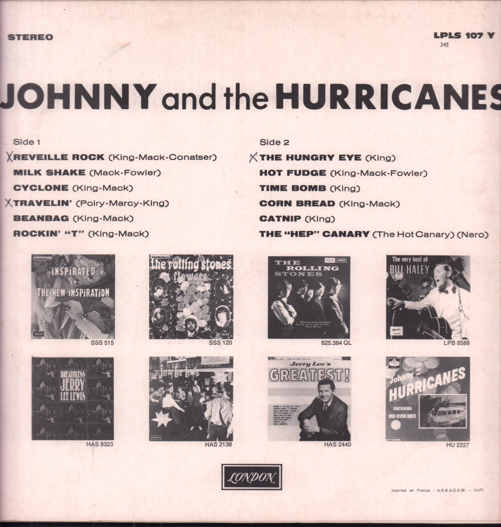 Johnny And The Hurricanes - Rock - Lp