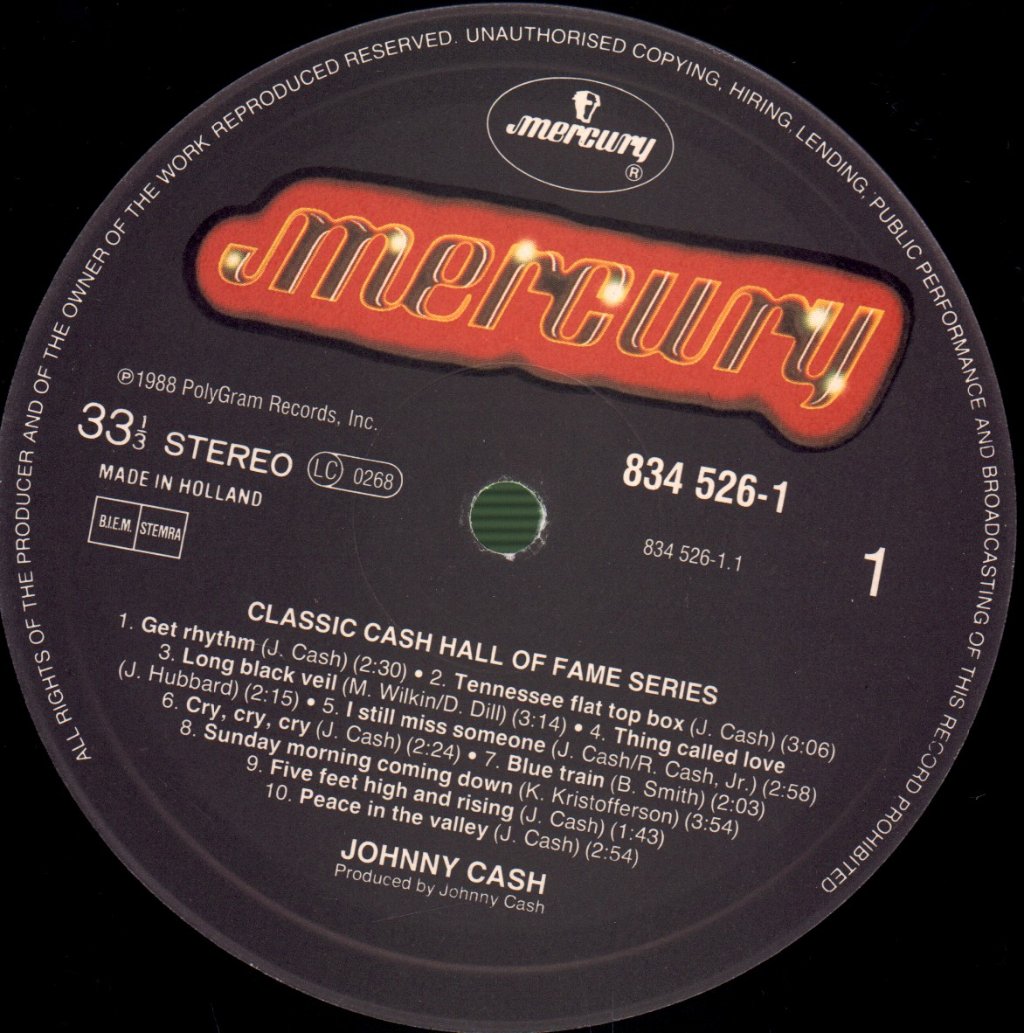 Johnny Cash - Classic Cash - Lp