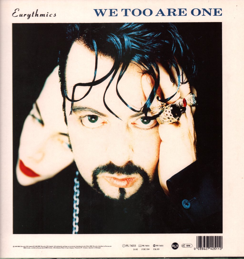 Eurythmics - We Too Are One - Lp