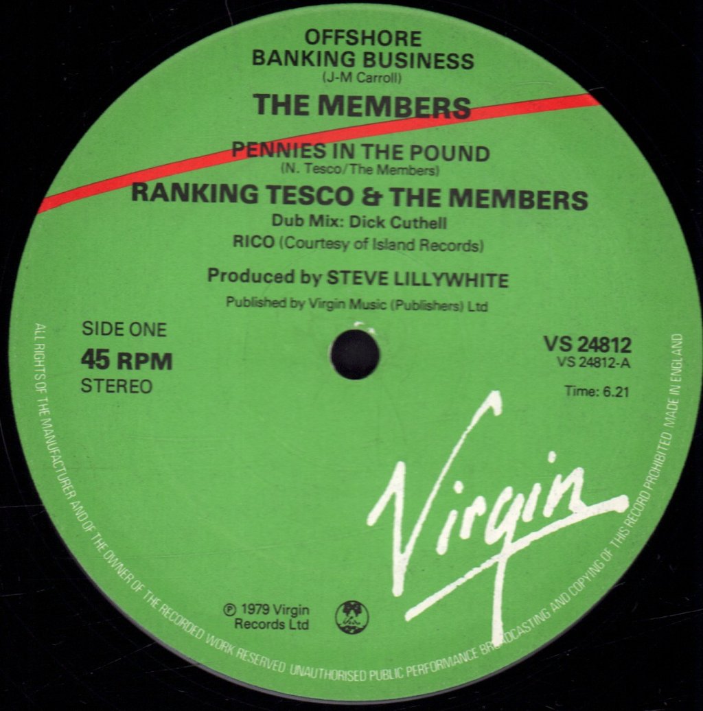 Members - Offshore Banking Business - 12 Inch