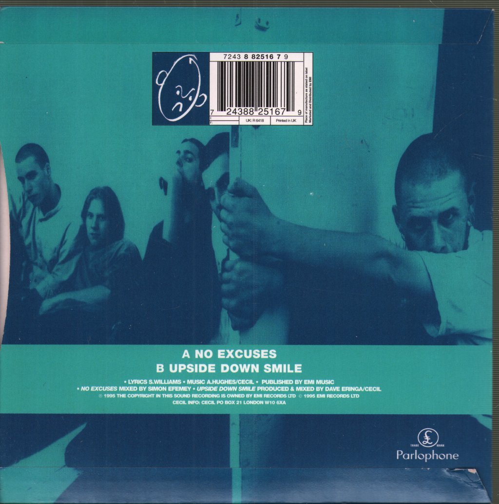 Cecil - No Excuses - 7 Inch