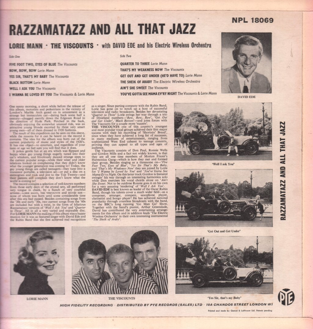 Various Artists - Razzamatazz And All That Jazz - Lp
