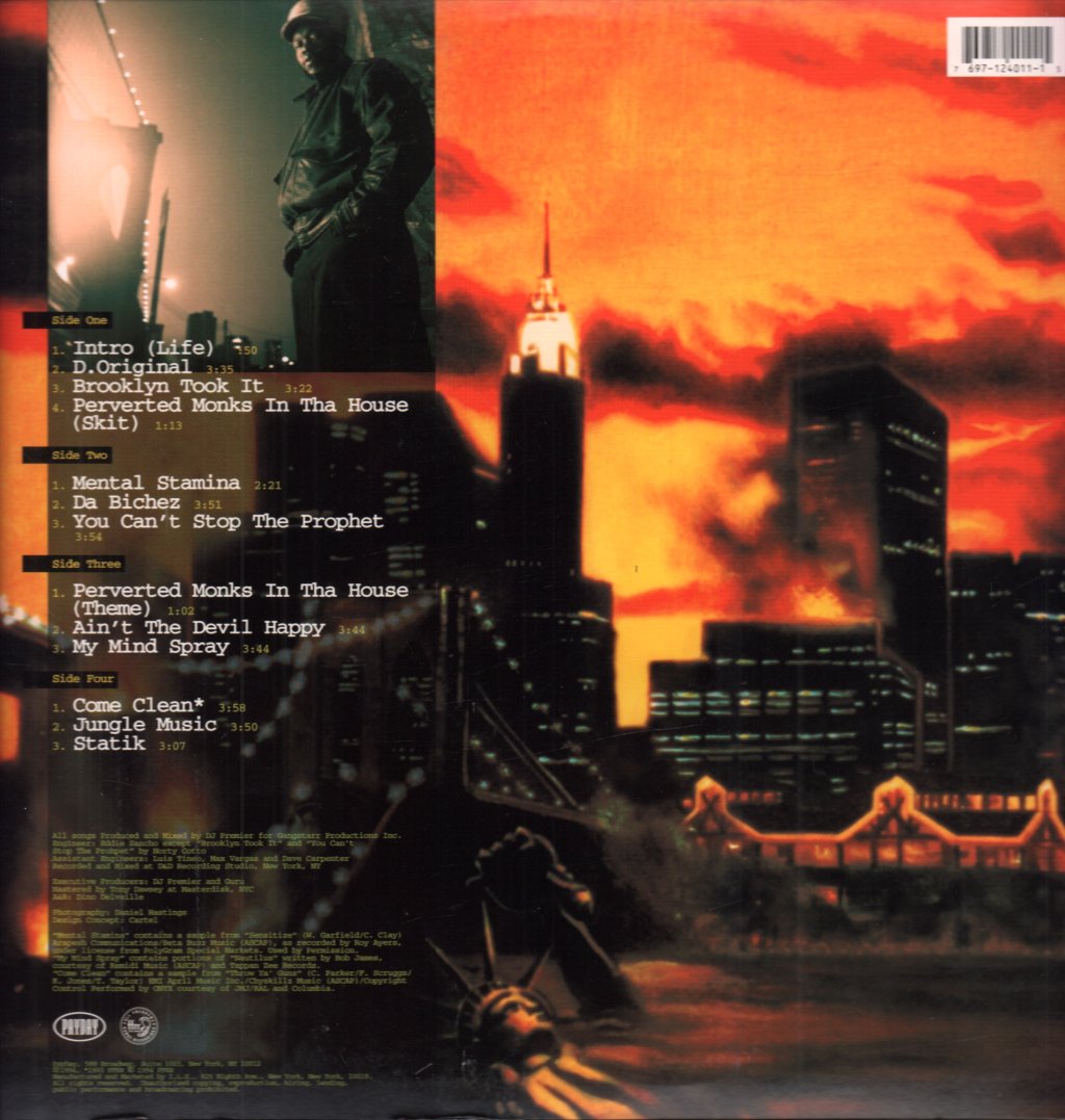 Jeru The Damaja - Sun Rises In The East - Double Lp