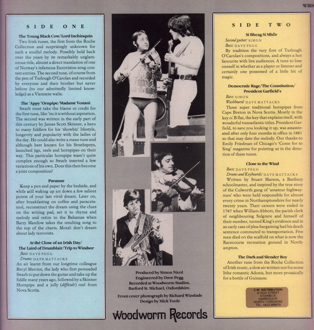 Dave Swarbrick And Simon Nicol - Close To The Wind - Lp