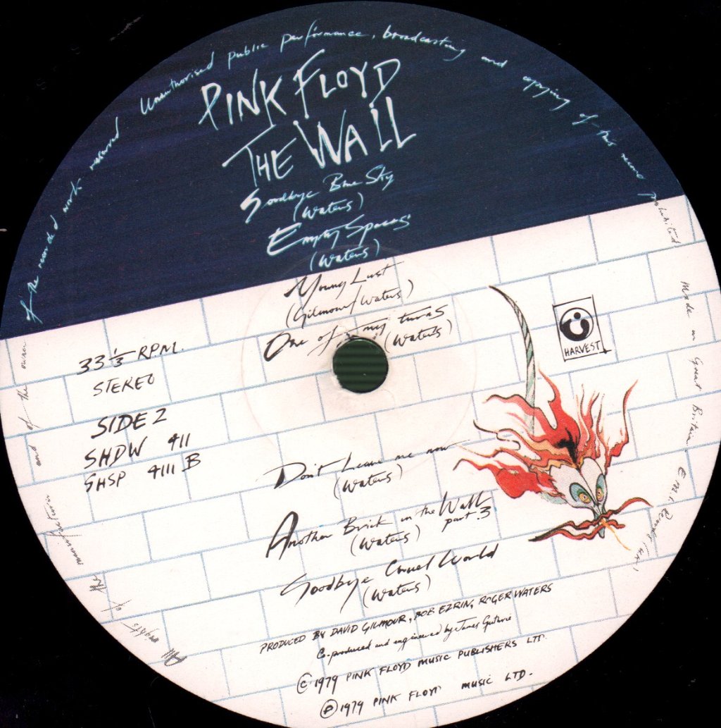 Pink Floyd - Wall - Double Lp
