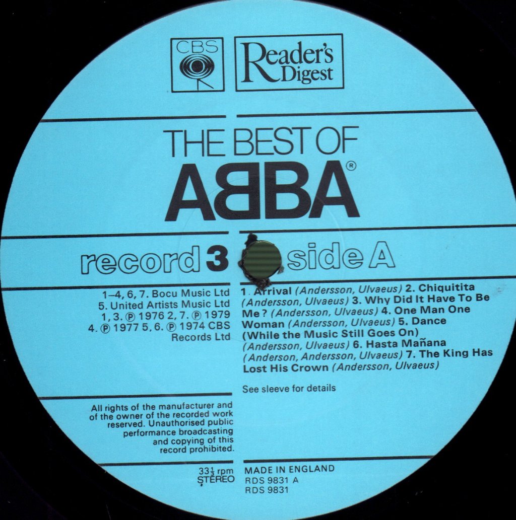 ABBA - Best Of ABBA - Lp Set