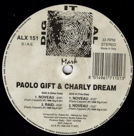 Paolo Gift & Charly Dream - Noveau - 12 Inch