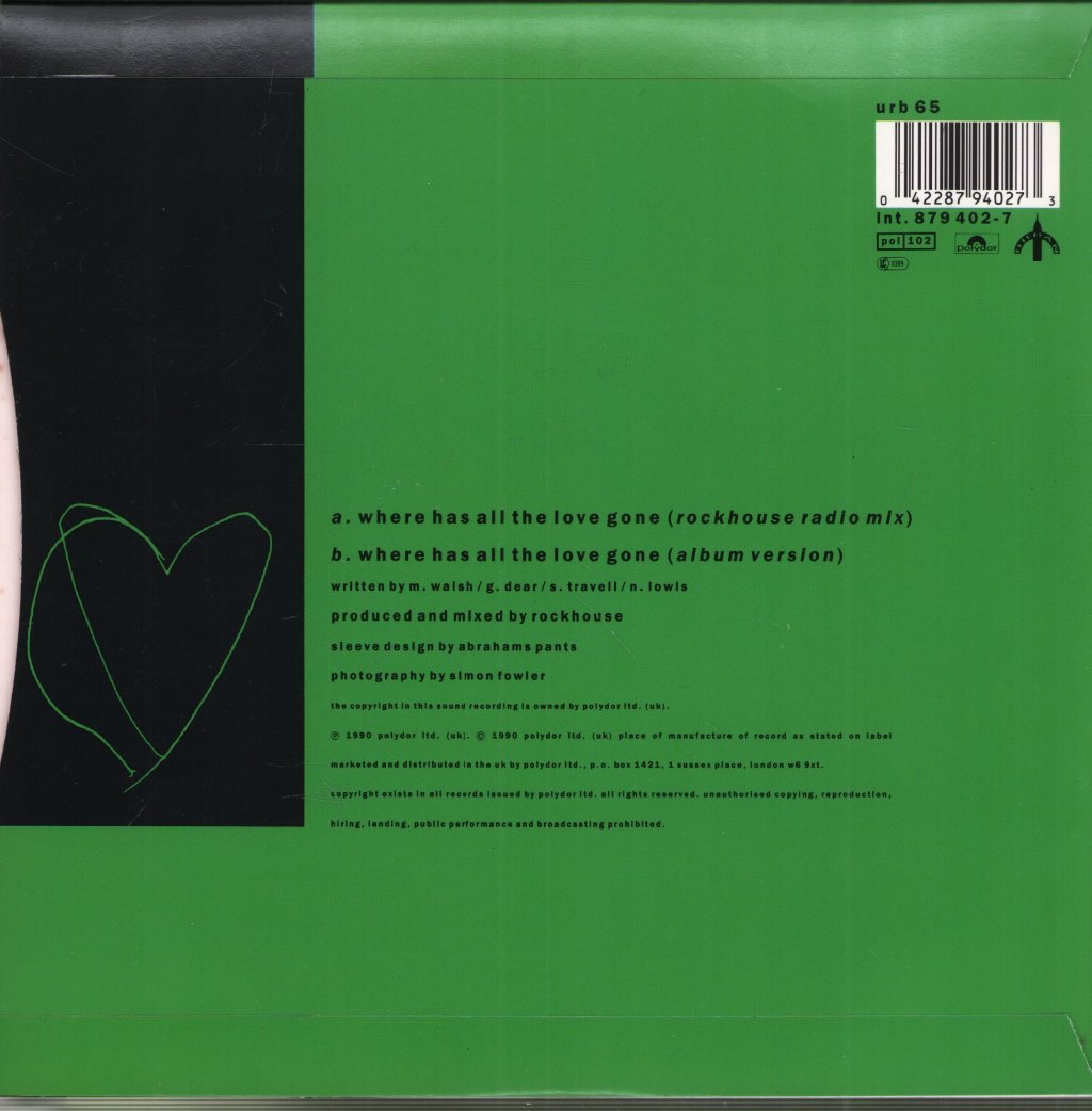 Maureen - Where Has All The Love Gone - 7 Inch