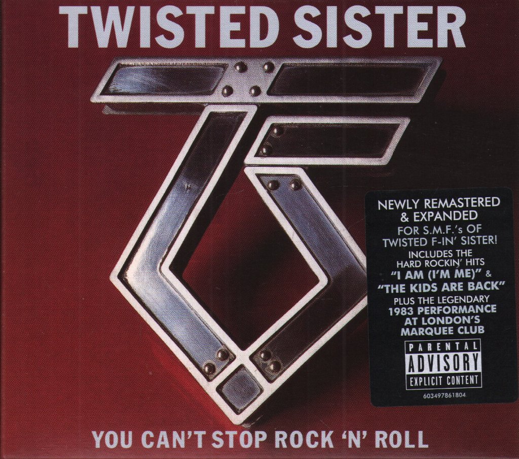 Twisted Sister - You Can't Stop Rock 'N' Roll - Double Cd