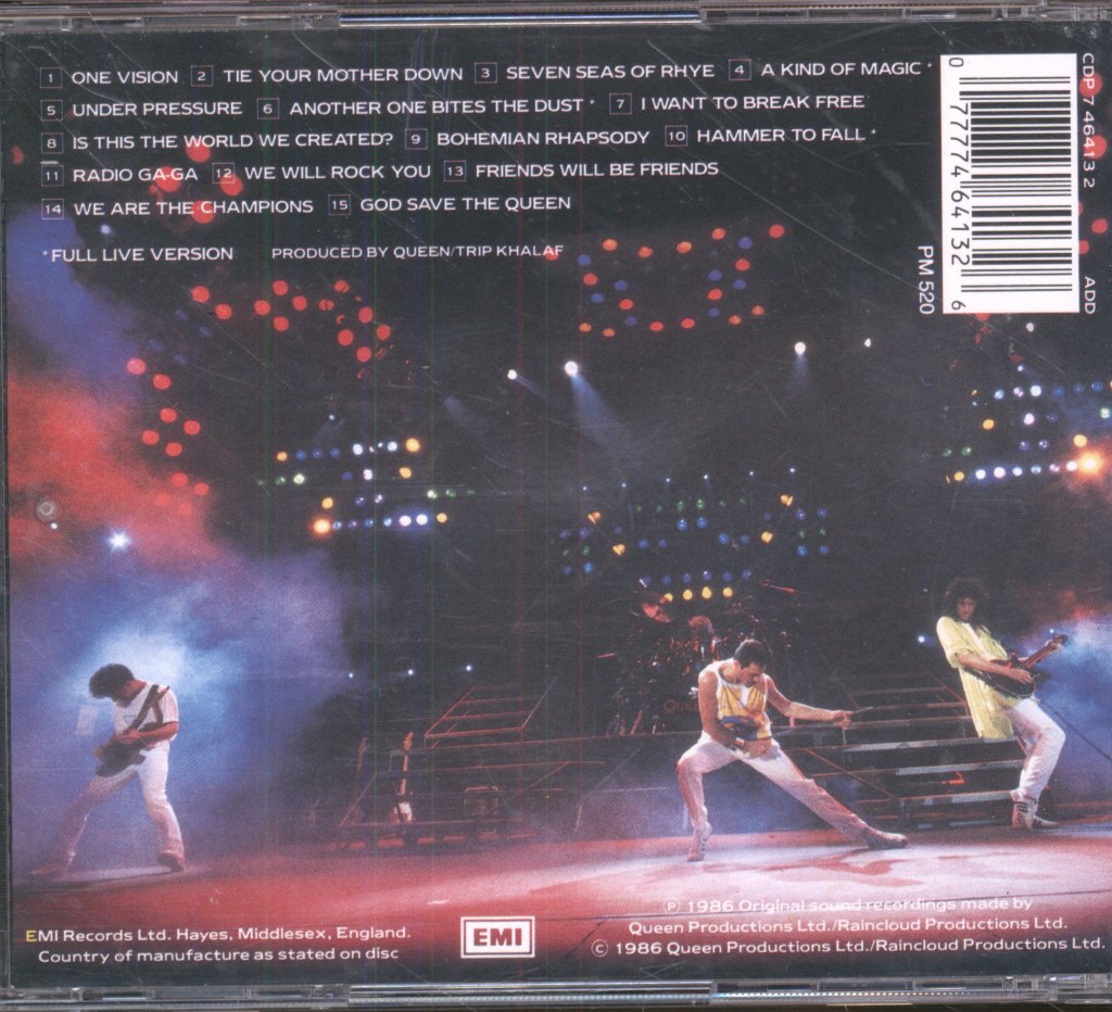 Queen - Live Magic - Cd