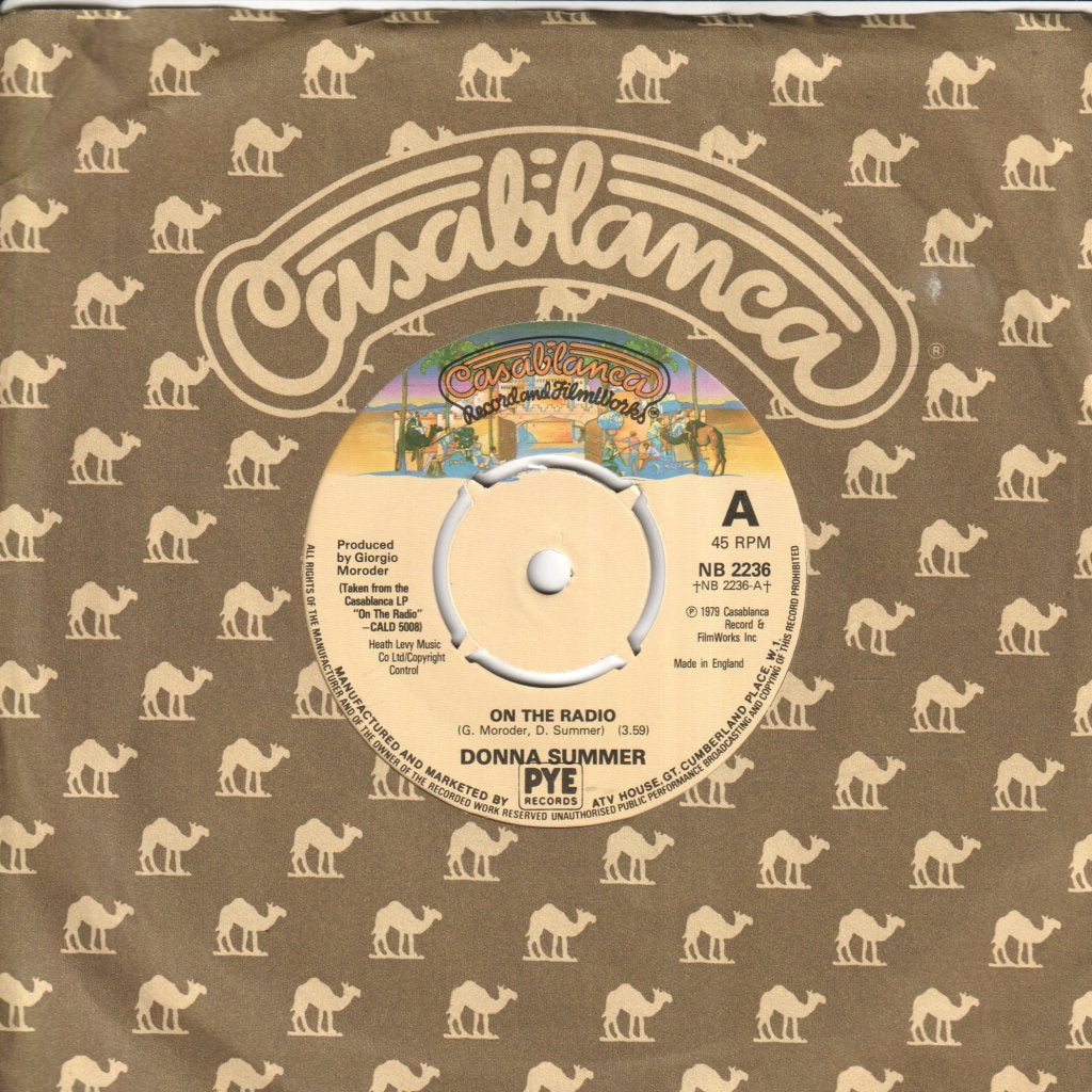 Donna Summer - On The Radio - 7 Inch