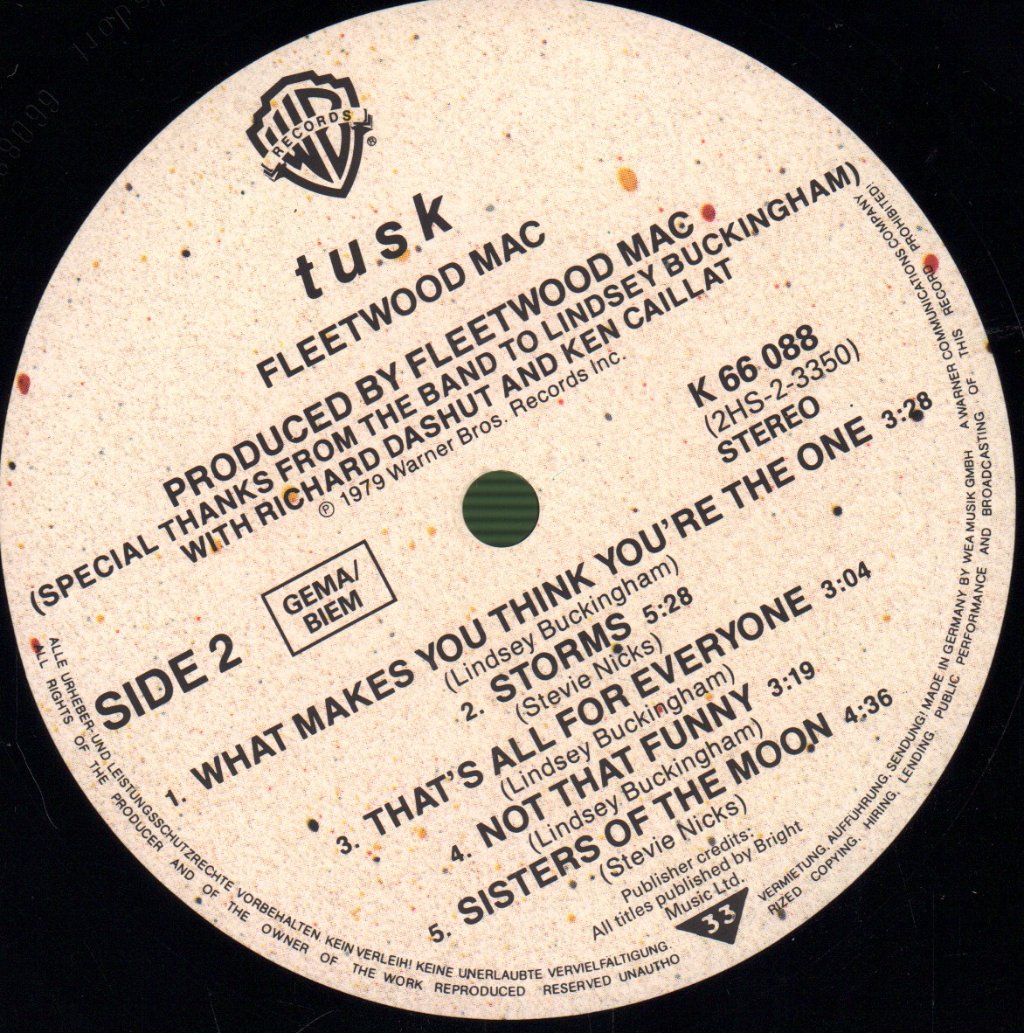 Fleetwood Mac - Tusk - Double Lp