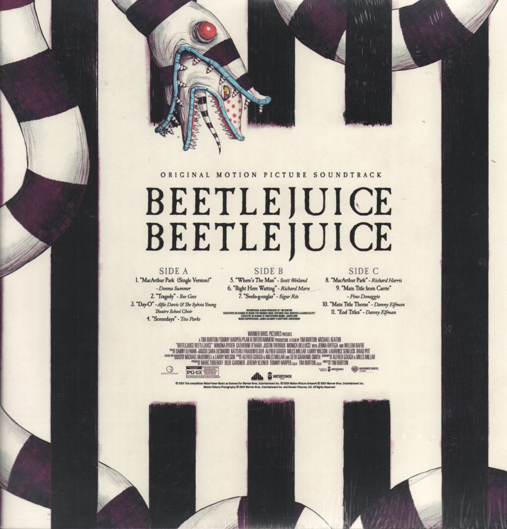Various Artists - Beetlejuice Beetlejuice (Original Motion Picture Soundtrack - Double Lp