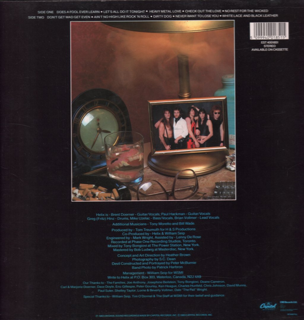 Helix - No Rest For The Wicked - Lp
