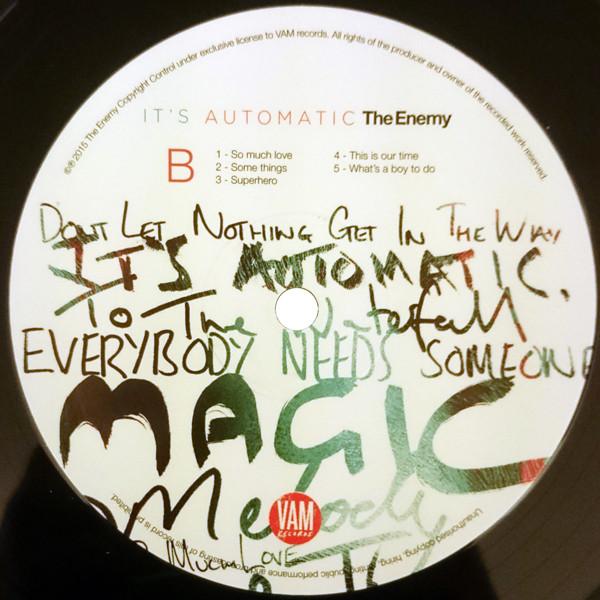 Enemy (Indie) - It's Automatic - Lp