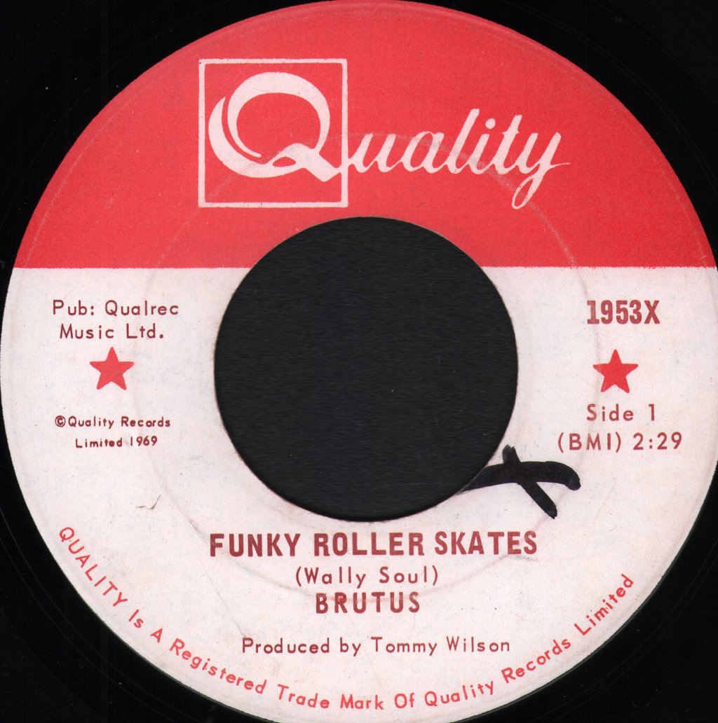 Brutus - Funky Roller Skates - 7 Inch