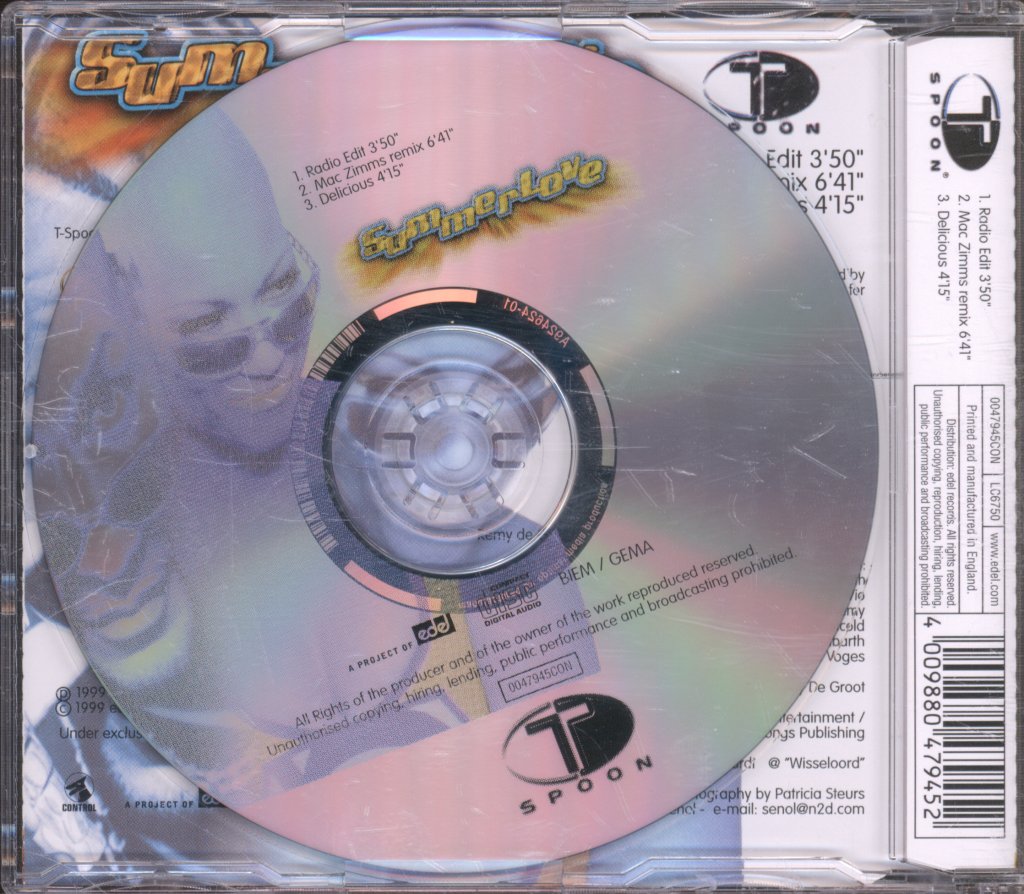 T-Spoon - Summer Love - Cd