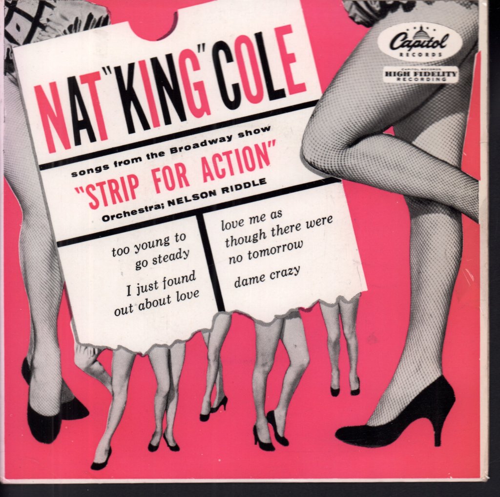 Nat King Cole - Strip For Action - 7 Inch