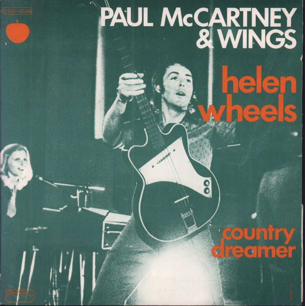 Paul McCartney And Wings - Helen Wheels - 7 Inch