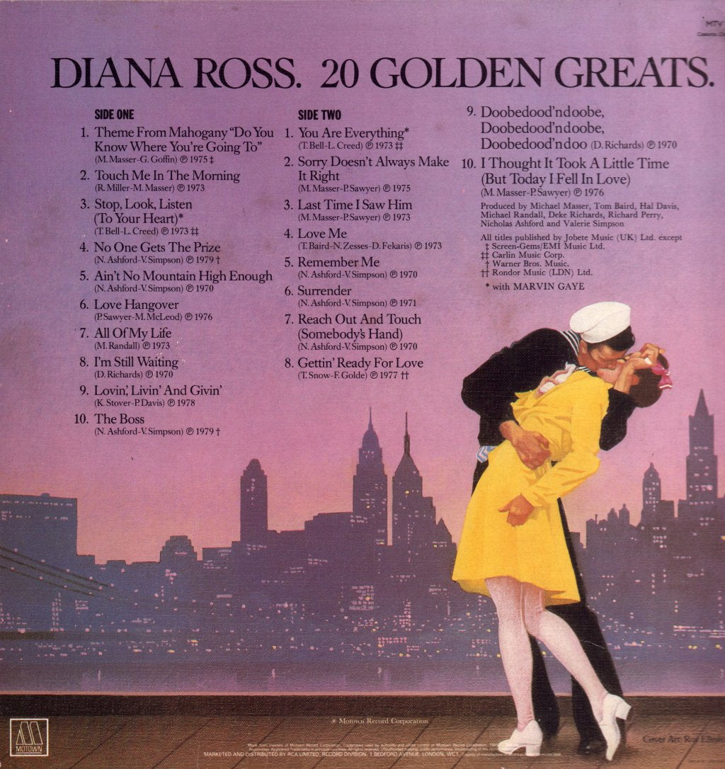 Diana Ross - 20 Golden Greats - Lp