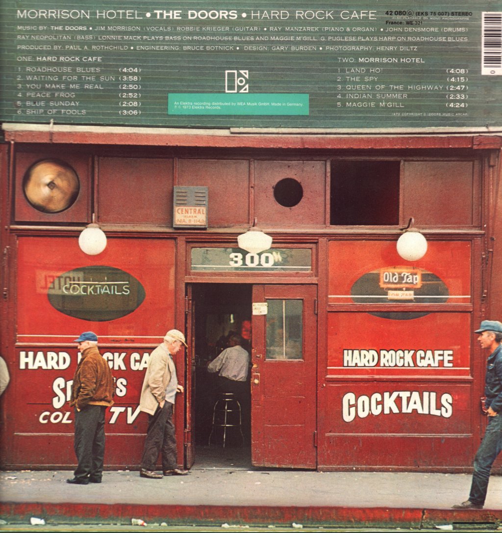 Doors - Morrison Hotel - Lp
