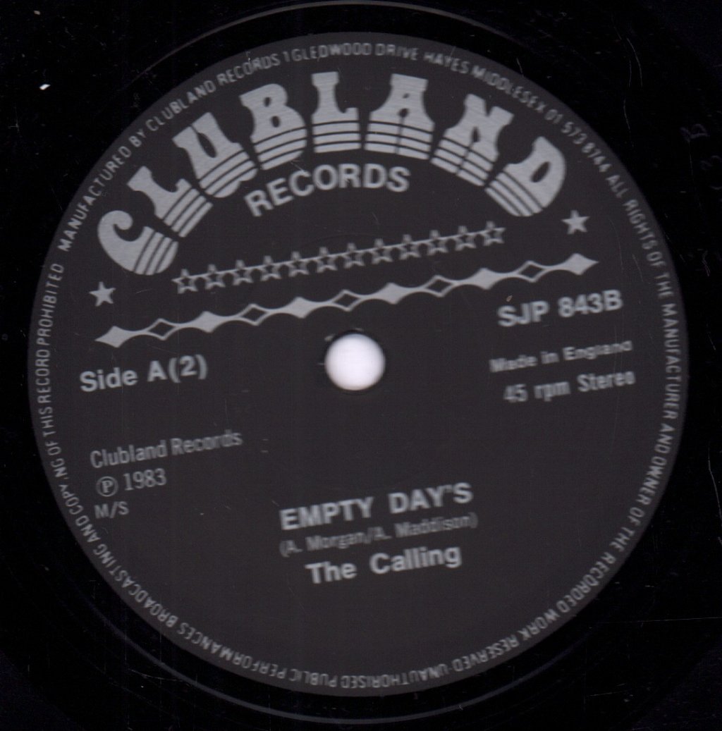 Calling (Nwobhm) - Empty Days - 7 Inch