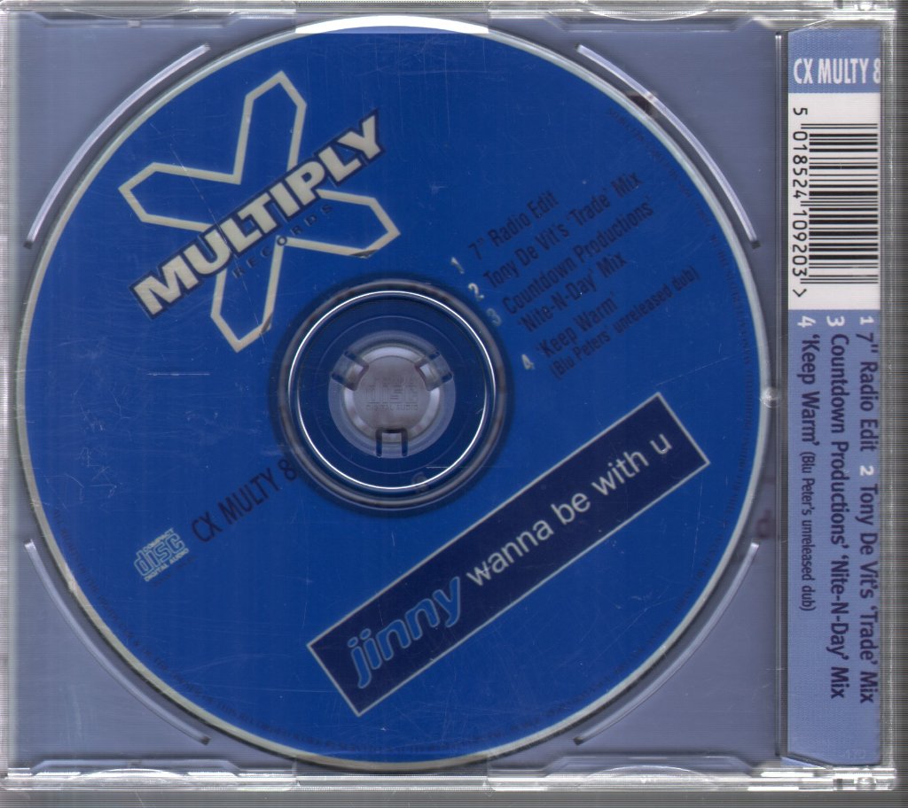 Jinny - Wanna Be With U - Cd