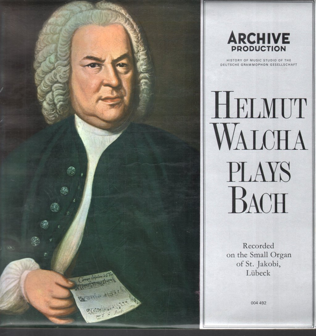 Helmut Walcha - Helmut Walcha Plays Bach - Lp