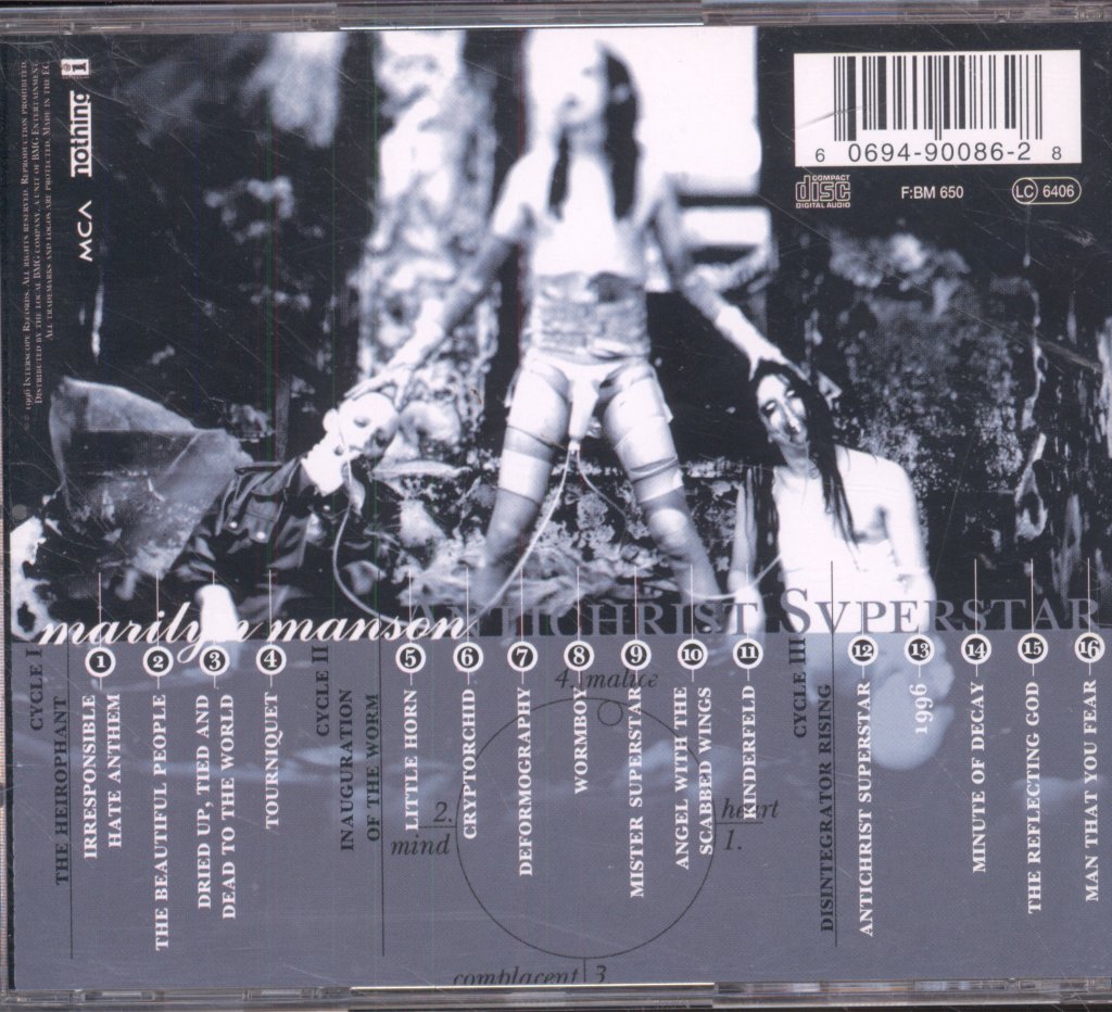 Marilyn Manson - Antichrist Superstar - Cd