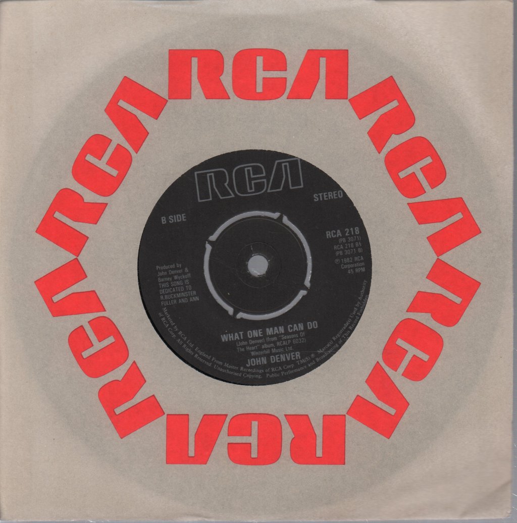 John Denver - Shanghai Breezes - 7 Inch