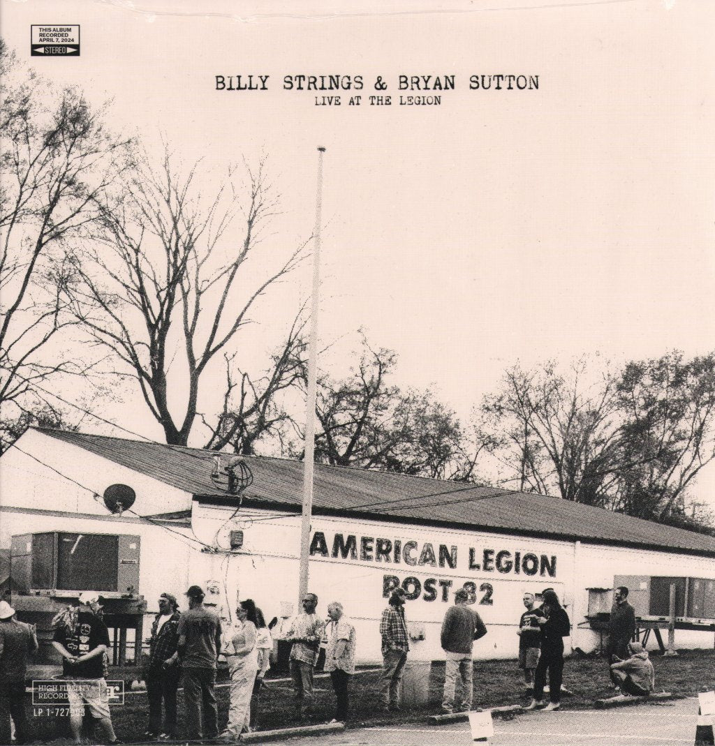 Billy Strings & Bryan Sutton - Live At The Legion - Double Lp