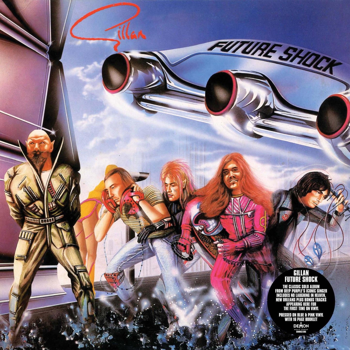 Gillan - Gillan: Future Shock - Expanded Edition Blue & Pink 2lp - Double Lp