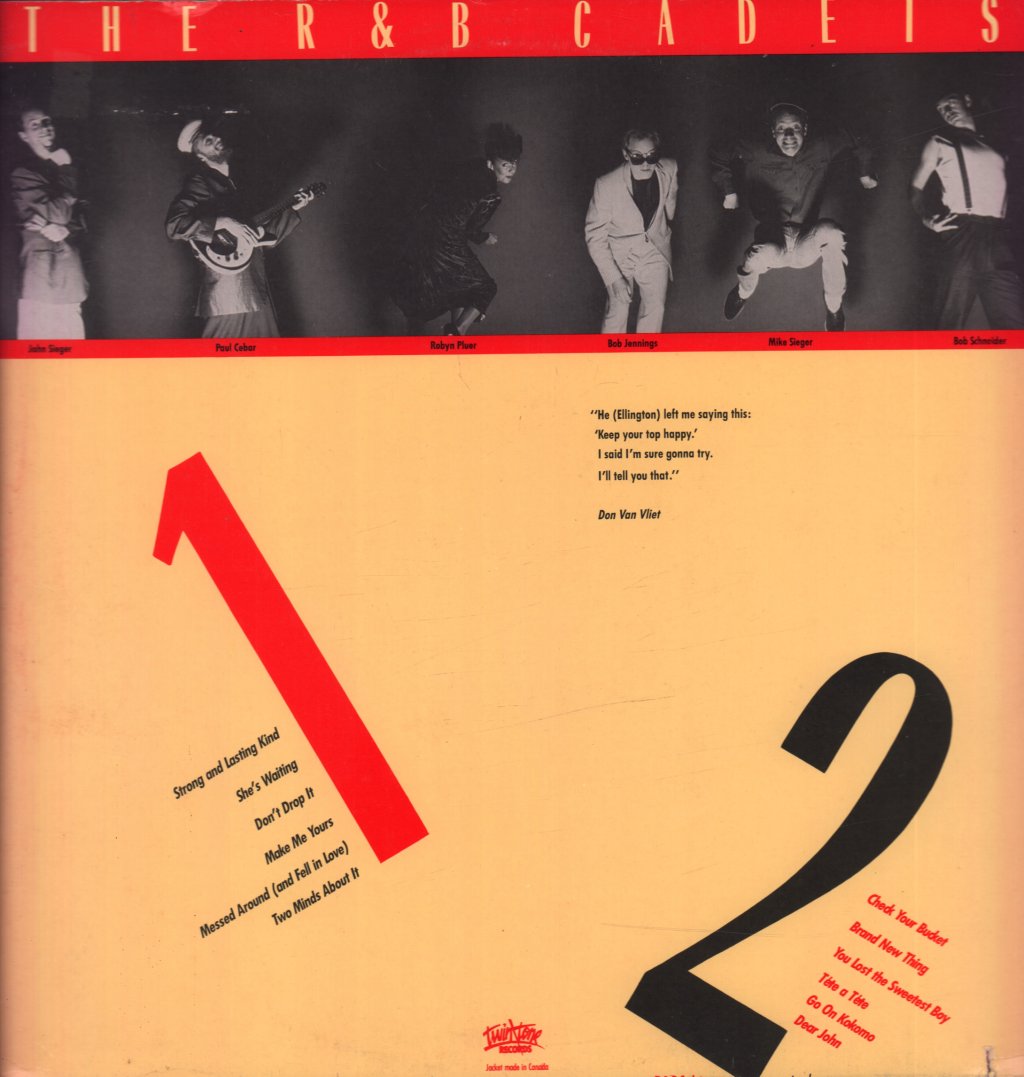 R&B Cadets - Top Happy - Lp